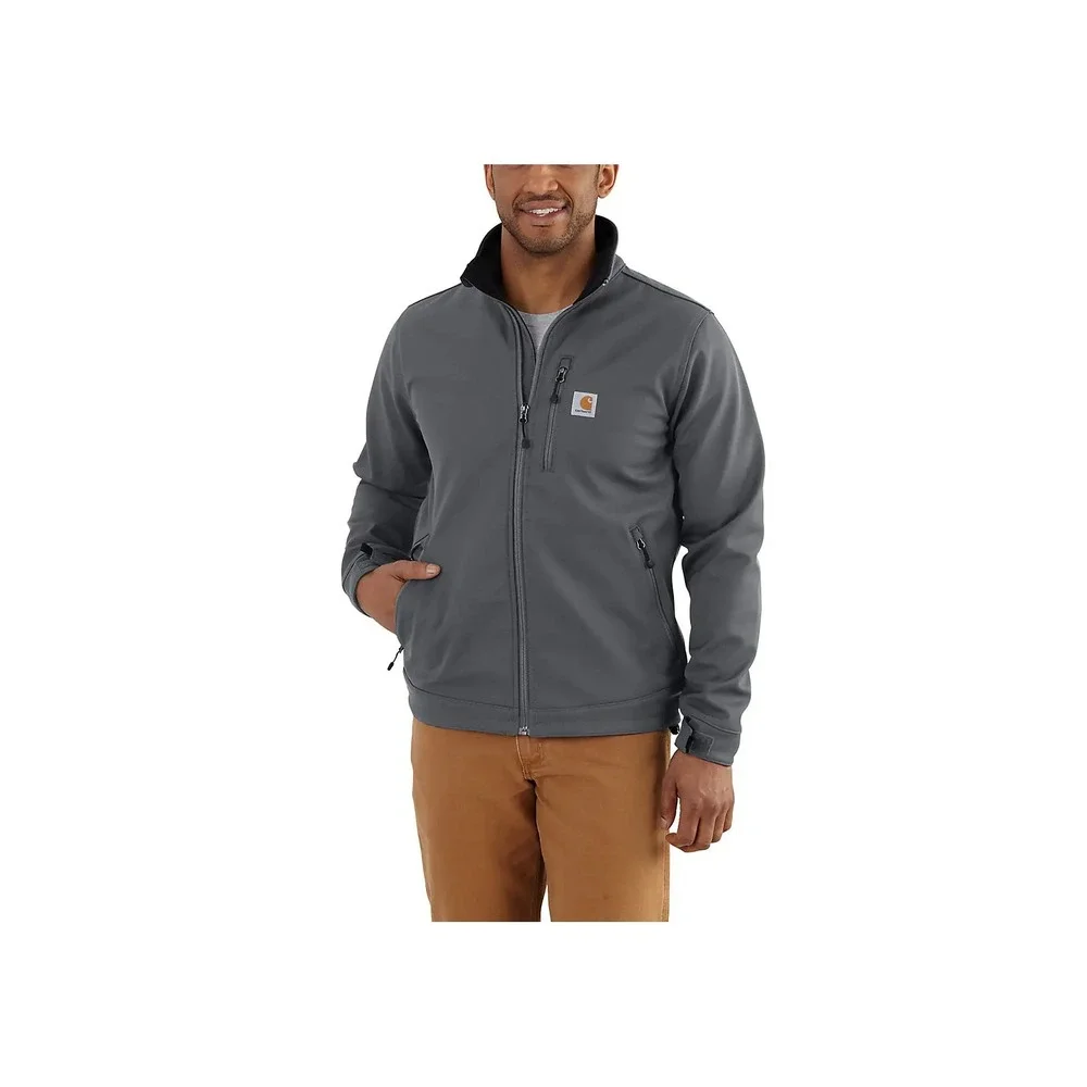 Carhartt Men's Rain Defender Grey Water‎ Resistant Work Utility